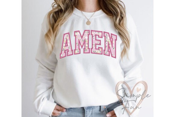 AMEN Applique Embroidery: A Faithful Touch