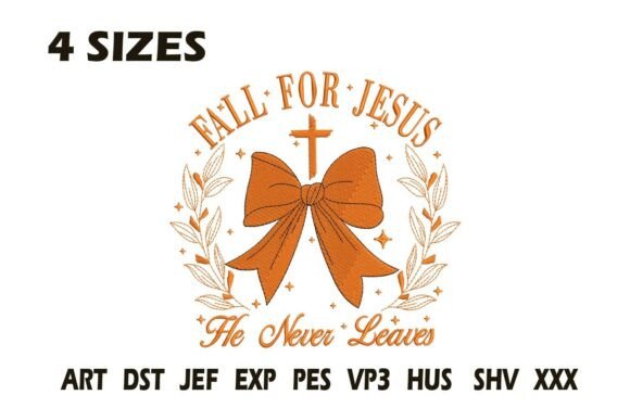 Charming Fall for Jesus He Never Leaves