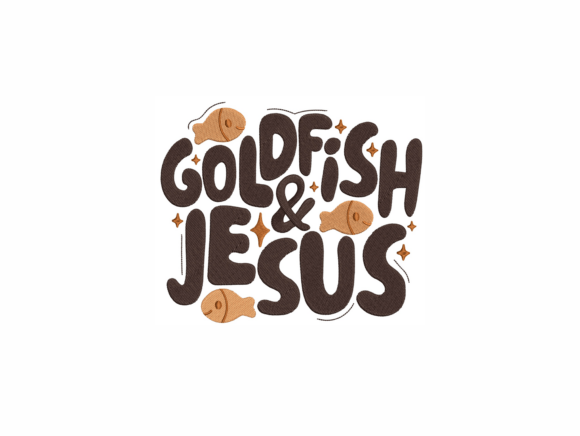 Craft Fair Success with Goldfish and Jesus Embroidery
