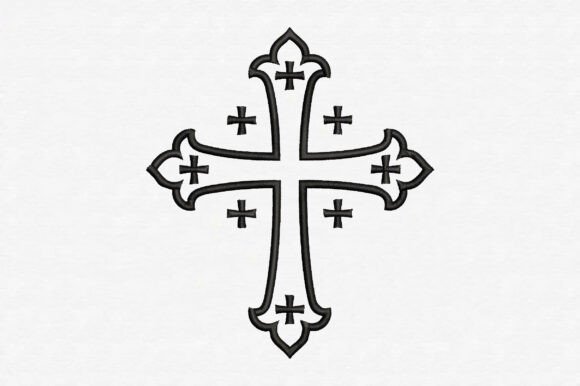 Cross Embroidery Design: A Craft Fair Standout