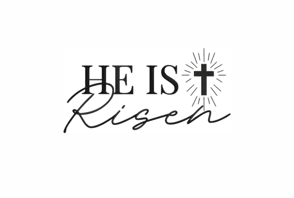 He is Risen: A Detailed Embroidery Design Review