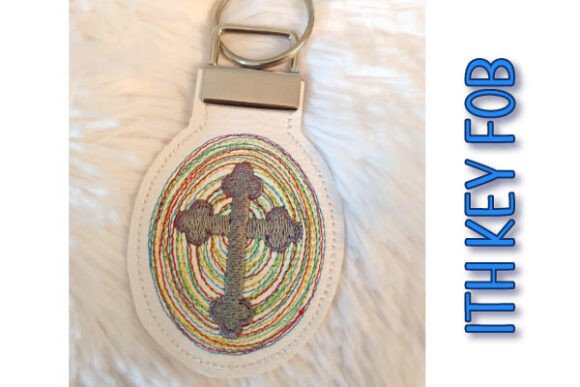ITH Key Fob with Cross: A Versatile Christian Emblem