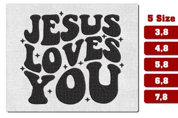 Jesus Loves You Embroidery Design Review
